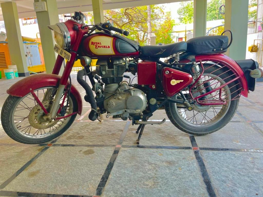 Original Royal Enfield bike photo