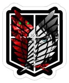 Attack on Titan Sticker #001
