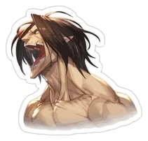 Attack on Titan Sticker #003