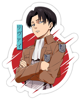 Attack on Titan Sticker #004
