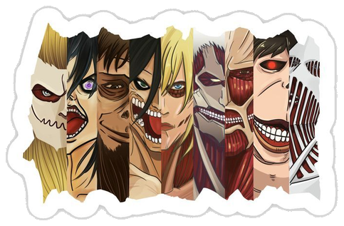 Attack on Titan Sticker #006
