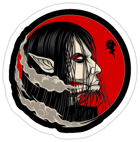 Attack on Titan Sticker #008