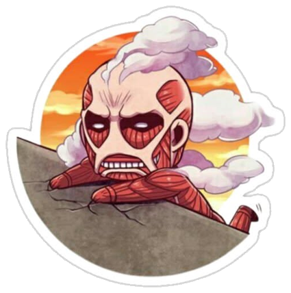 Attack on Titan Sticker #020