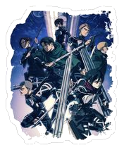 Attack on Titan Sticker #023