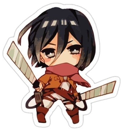 Attack on Titan Sticker #025