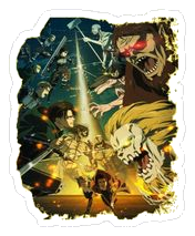 Attack on Titan Sticker #027