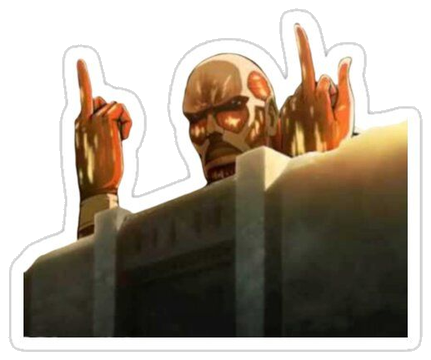 Attack on Titan Sticker #031