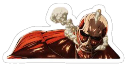 Attack on Titan Sticker #036