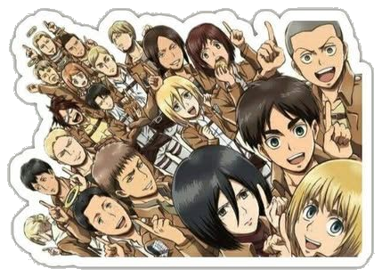 Attack on Titan Sticker #050