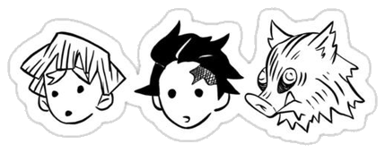 Demon Slayer Sticker #001