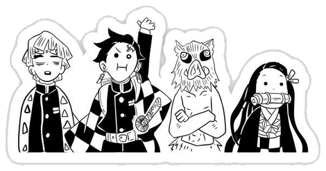 Demon Slayer Sticker #059