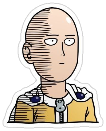 One Punch Man Sticker #002