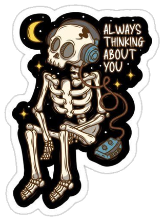 SKELETON Sticker #001