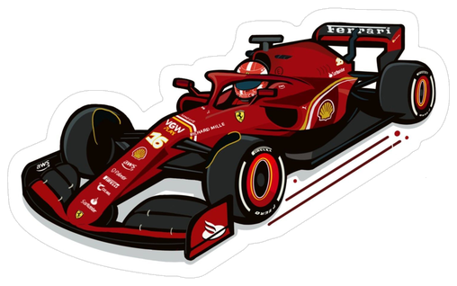 Ferrari Sticker #001