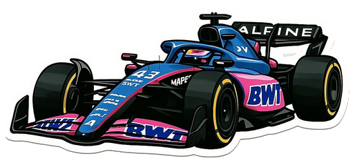 Formula 1 Sticker #001