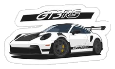 Porsche GT3 RS Sticker #002
