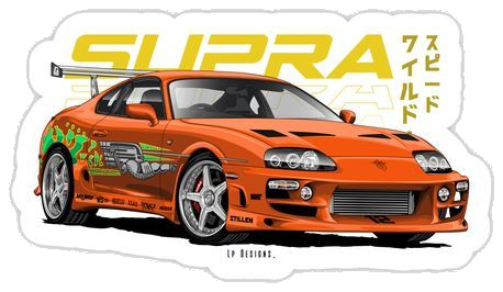 Supra Sticker #001