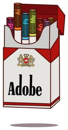 Adobe Sticker #001
