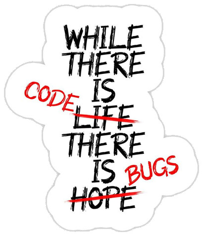 BUGS Sticker #001