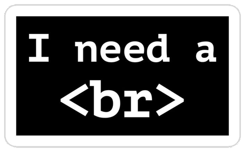 HTML Sticker #001