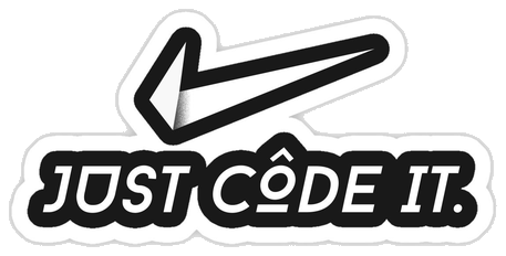 JUST CODE IT Sticker #001