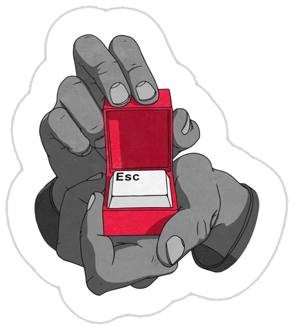 Keyboard Sticker #001