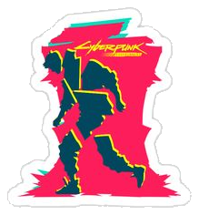 Cyberpunk Sticker #002