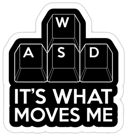 Gaming Keyboard Sticker #001