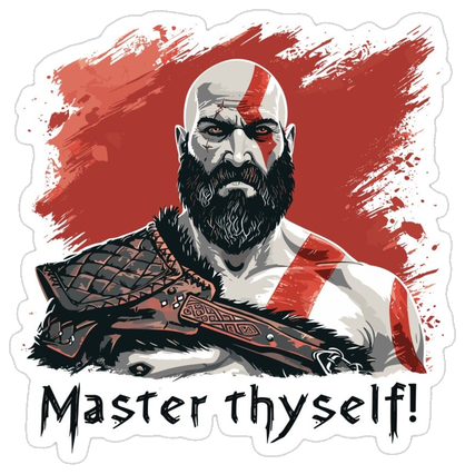 God of War Sticker #002