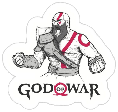 God of War Sticker #003