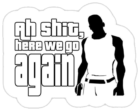 Grand Theft Auto Sticker #003