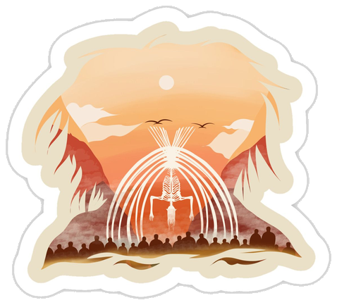 Abstract Art Sticker #001