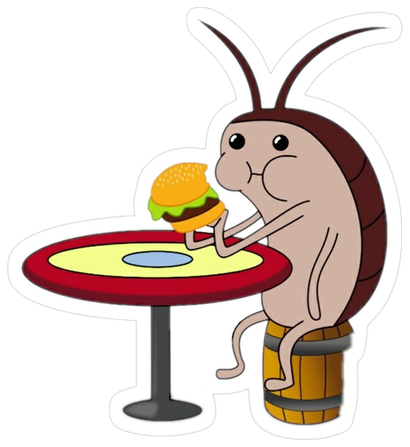 Cockroach Sticker #001