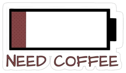Coffee Sticker #001