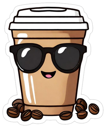 Coffee Sticker #002
