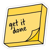 get it done Sticker #001