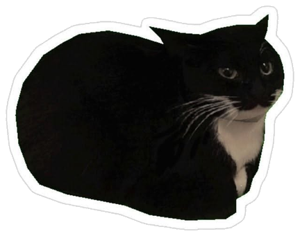 LOAF CAT Sticker #001