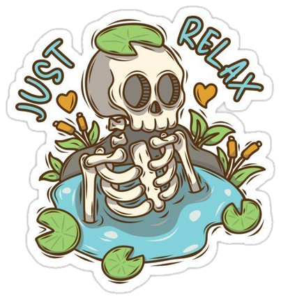Relaxation Sticker #001