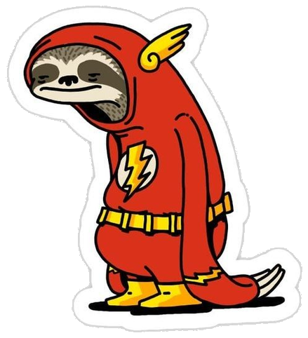 Sloth Sticker #001