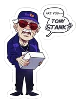 Stan Lee Sticker #001