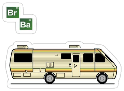 Breaking Bad Sticker #002