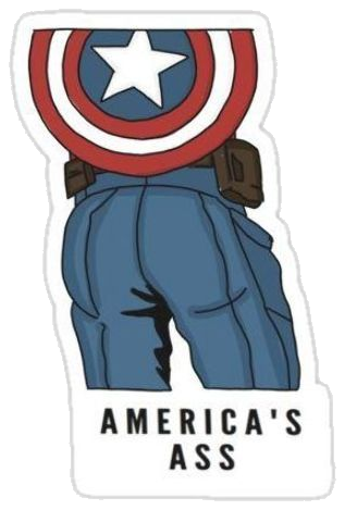 Captain America Sticker #001