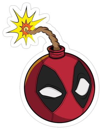 Deadpool Sticker #002