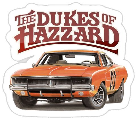 Dukes of Hazzard Sticker #001