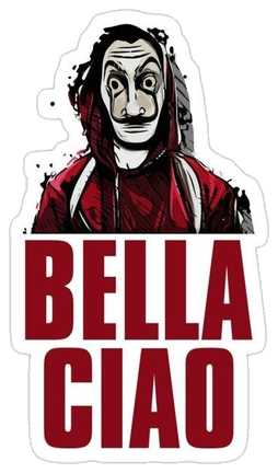 Money Heist Sticker #002