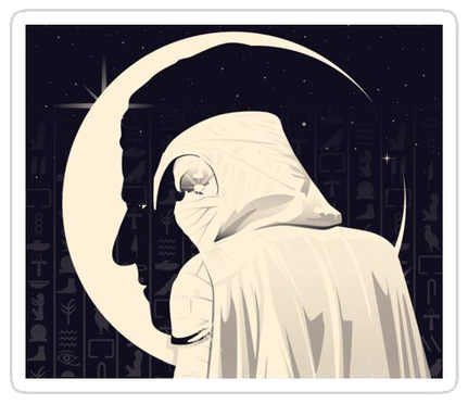 Moon Knight Sticker #001