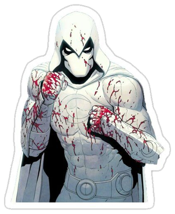 Moon Knight Sticker #002