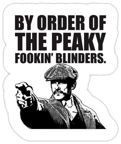 Peaky Blinders Sticker #001