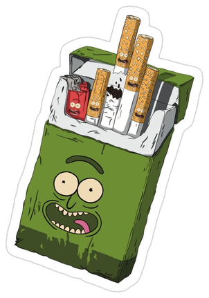 Rick and Morty Sticker #004