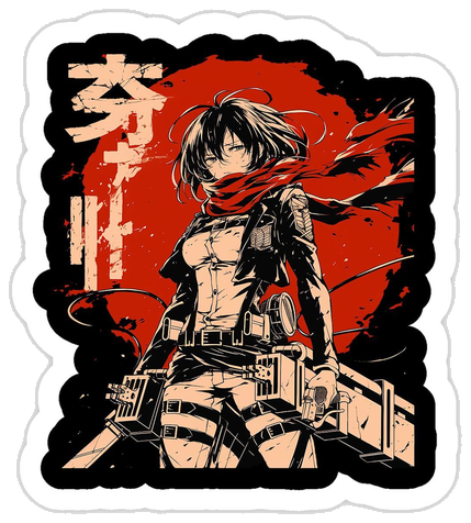 Attack on Titan Sticker #002